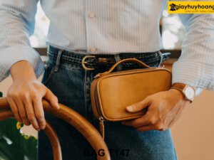 Ví cầm tay nam nhỏ gọn đựng tiền điện thoại T147 001