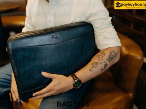 Túi ví cầm tay công sở da bò đựng hồ sơ T148 001