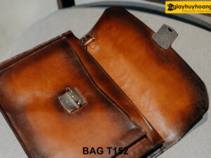 Cặp ví cầm tay da bê con sang trọng T152 004