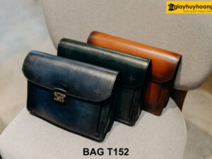 Cặp ví cầm tay da bê con sang trọng T152 001