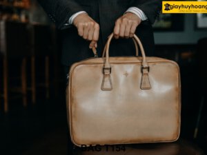 Cặp túi xách nam da bò cao cấp tại tphcm T154 001
