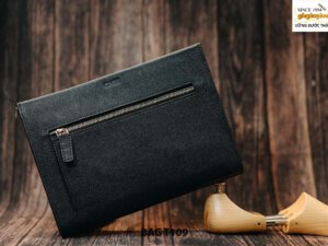 Túi ví cầm tay thời trang da bò vân hạt T109 007