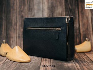 Túi ví cầm tay thời trang da bò vân hạt T109 004