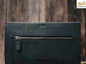 Túi ví cầm tay thời trang da bò vân hạt T109 002