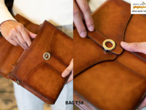 Túi ví cầm tay nam công sở da bò cao cấp T58 003