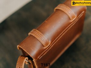 Túi đeo chéo nam thời trang bằng da bò T163 004