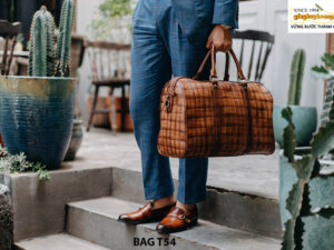 Túi xách da bò du lịch hay đựng gofl T54 004