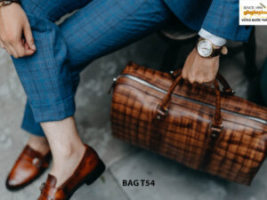 Túi xách da bò du lịch hay đựng gofl T54 003