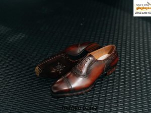 Giày da nam da bê nhập khẩu cao cấp Oxford O2462 004