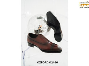 Giày da nam da bê con tự nhiên nhập khẩu Oxford O2466 003