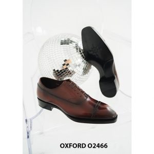Giày da nam da bê con tự nhiên nhập khẩu Oxford O2466 003