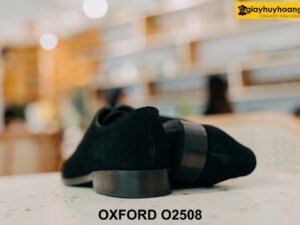 Giày tây nam buộc dây da lộn Wholecut Oxford O2508 005