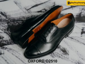 Giày da nam thiết kế cổ điển đế da bò Oxford O2510 005