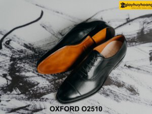 Giày da nam thiết kế cổ điển đế da bò Oxford O2510 004