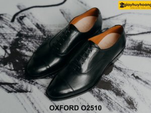 Giày da nam thiết kế cổ điển đế da bò Oxford O2510 003