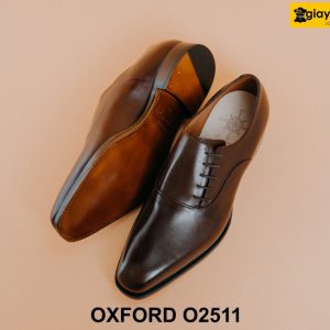 Giày da nam đóng thủ công cao cấp Oxford O2511 004