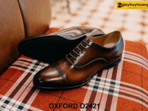 Giày tây nam hàng hiệu thủ công cao cấp Oxford O2421 002