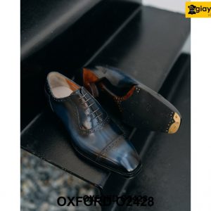 Giày tây nam da Oxford hợp phong thủy O2428 005