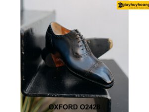 Giày tây nam da Oxford hợp phong thủy O2428 004