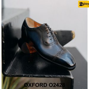Giày tây nam da Oxford hợp phong thủy O2428 004