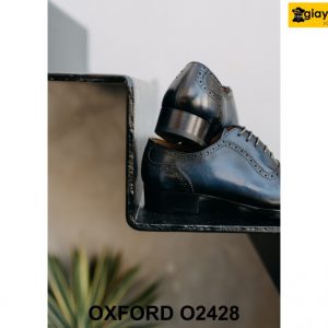 Giày tây nam da Oxford hợp phong thủy O2428 003