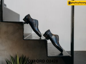 Giày tây nam da Oxford hợp phong thủy O2428 001
