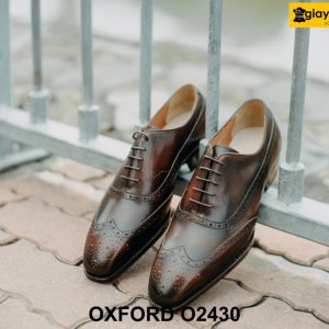 Giày da nam Oxford sang trọng nhân viên văn phòng O2430 001