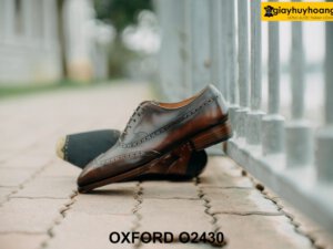 Giày da nam Oxford sang trọng nhân viên văn phòng O2430 004