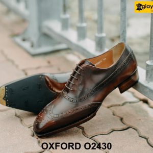 Giày da nam Oxford sang trọng nhân viên văn phòng O2430 003