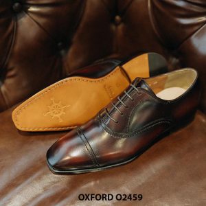 Giày da nam đặt đóng mới theo yêu cầu Oxford O2459 003