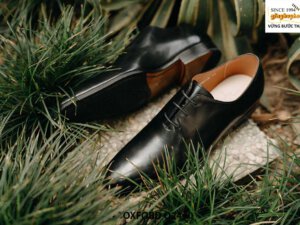 Giày da trơn nam từ da bê con Full Grain Oxford O2460 002