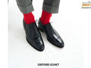 Giày tây nam da bê nhập ý italy Oxford O2467 004