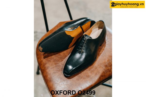 Giày da nam đế dán chống trượt vibram Oxford O2499 002