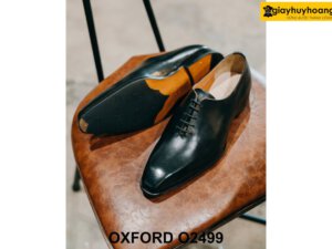 Giày da nam đế dán chống trượt vibram Oxford O2499 001