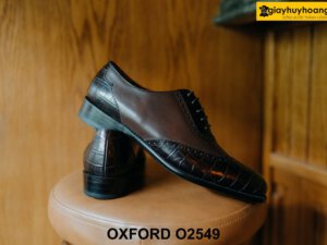 Giày da nam đóng thủ công Oxford O2549 004