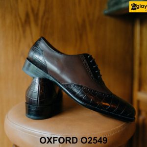 Giày da nam đóng thủ công Oxford O2549 004