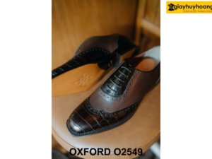 Giày da nam đóng thủ công Oxford O2549 003