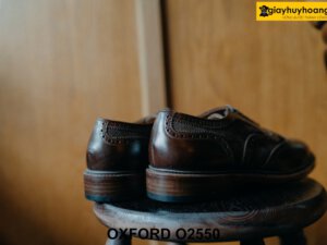 Giày da nam đế khâu dấu chỉ bền bỉ Oxford O2550 006