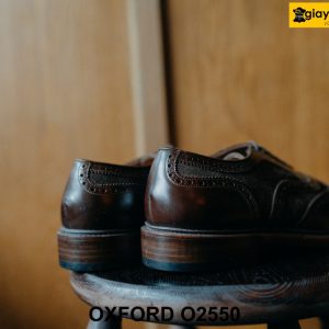Giày da nam đế khâu dấu chỉ bền bỉ Oxford O2550 006