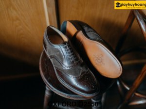 Giày da nam đế khâu dấu chỉ bền bỉ Oxford O2550 004