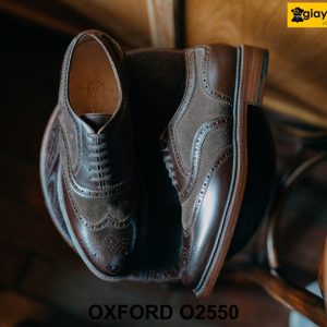 Giày da nam đế khâu dấu chỉ bền bỉ Oxford O2550 003