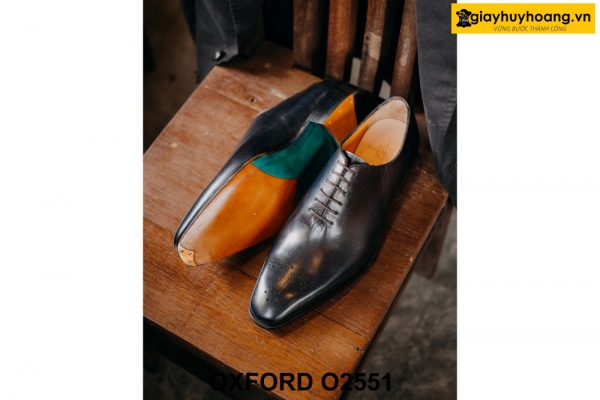 Giày da nam buộc dây cao cấp Oxford O2551 004
