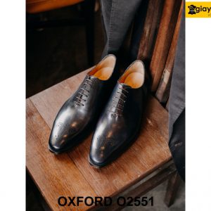 Giày da nam buộc dây cao cấp Oxford O2551 002