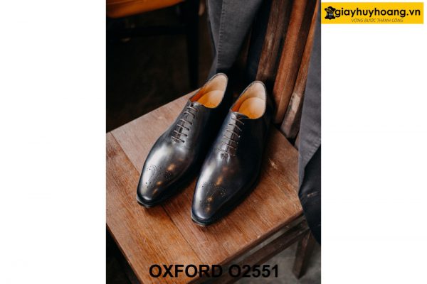 Giày da nam buộc dây cao cấp Oxford O2551 002