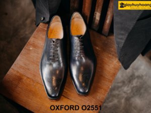 Giày da nam buộc dây cao cấp Oxford O2551 001