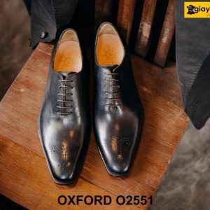 Giày da nam buộc dây cao cấp Oxford O2551 001
