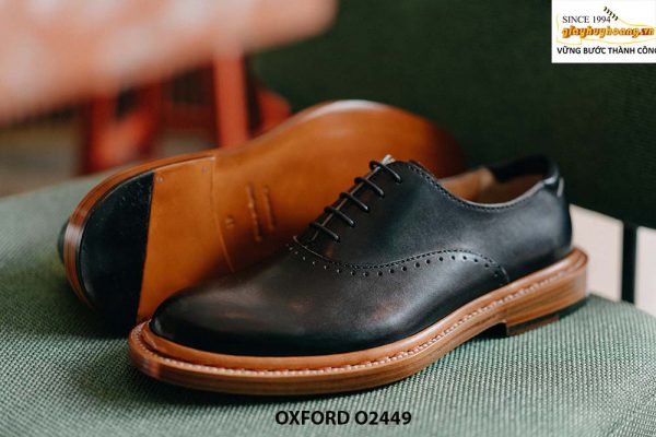 Giày da nam đế to dày mạnh mẽ Oxford O2449 05