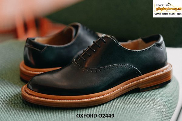 Giày da nam đế to dày mạnh mẽ Oxford O2449 04