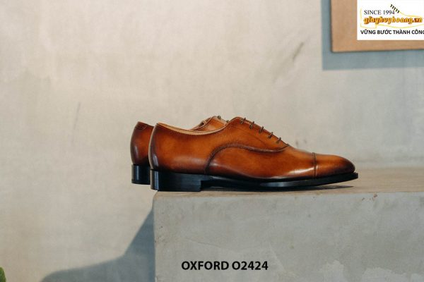 Giày da nam công sở hàng hiệu cao cấp Oxford O2424 004