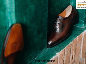 Giày da nam đóng thủ công việt nam Oxford O2450 003